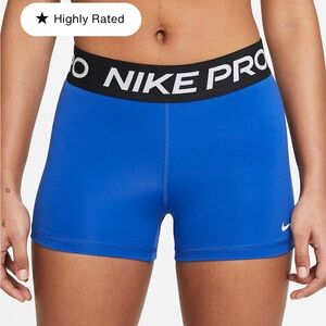 Blue Nike Pro Spandex, Size: M